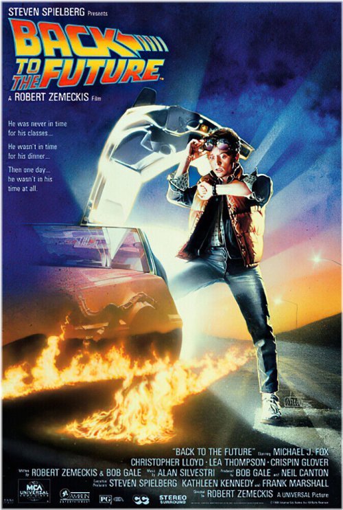 Regular Style Movie Poster - Back To The Future (27" X 40")