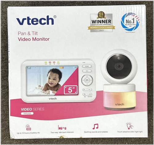 Pan & Tilt Video Baby Monitor System