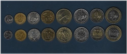 African Francs Collection