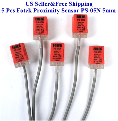 Precision Sensing Modules - 5 Pack NPN Proximity Detectors for Industrial Automation