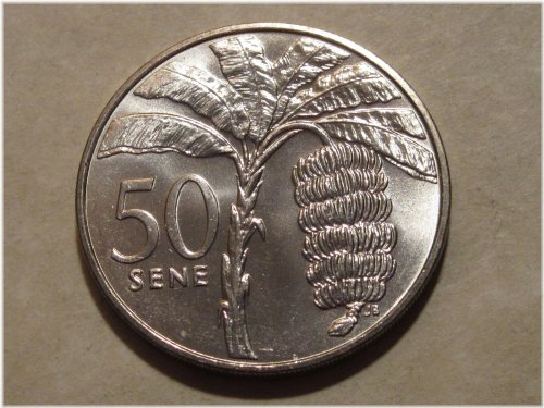 Samoa Banana Tree 50 Sene Coin