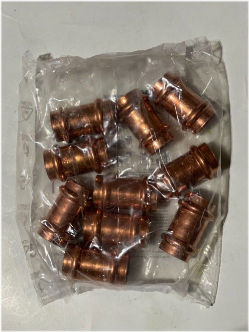 Copper Press Coupling Set