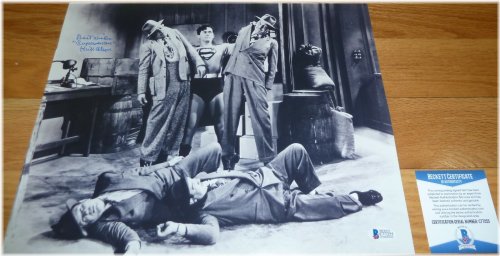 Superman Inscribed Autographed Photo by Kirk Alyn