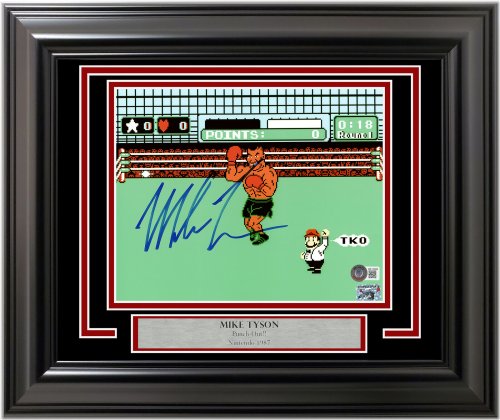 Nintendo Punch-Out!! Signed Photo by Mike Tyson