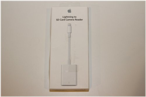 Apple Lightning to SD Card Camera Reader Adapter - Open Box