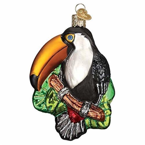 Tropical Toucan Christmas Ornament