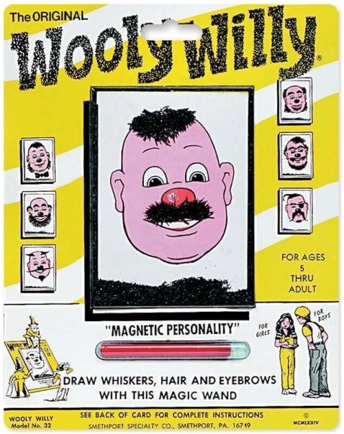 Magnetic Wooly Willy Drawing Set