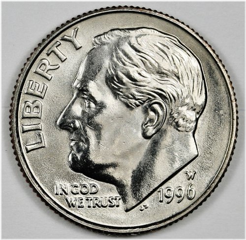 High-Quality 1996-W Roosevelt Dime - Inventory H 167937