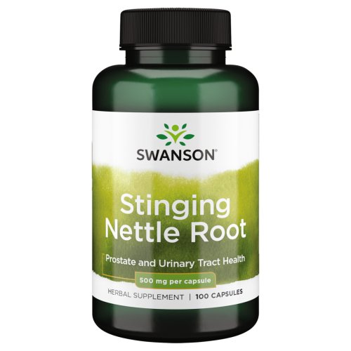 Nettle Root Vitality - Natural Herbal Supplement, 500mg, 100 Capsules