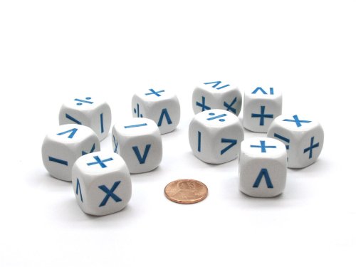 Math Equation Dice Set