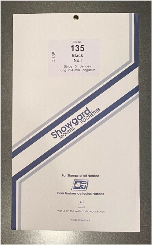 StampSecure Black Mounts - 135mm Size