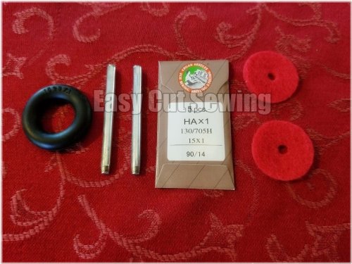 Metal Thread Spool Pin Kit with Bonus Needles