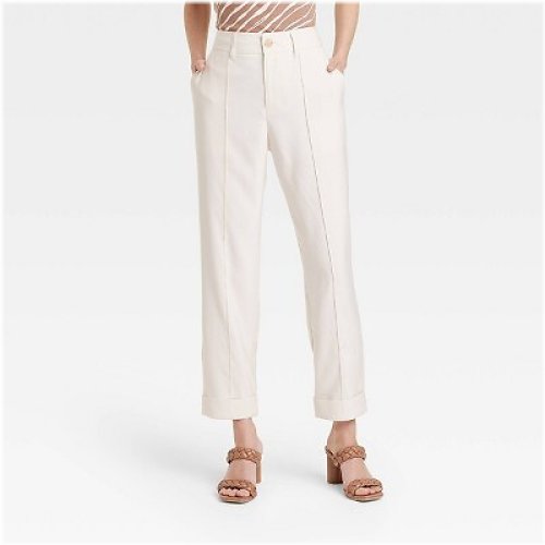 Effortless Pintuck Ankle Pants