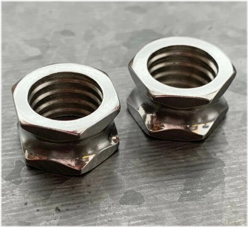 Hex Bolt Double Flare Plugs - Surgical Steel Tunnels for Body Piercings