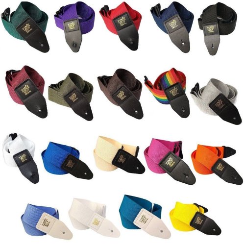 Polypro Leather Tab Guitar Strap