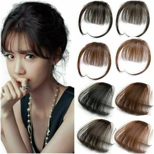 Airy Fringe Hair Enhancer - Premium Remy Clip-In Extensions