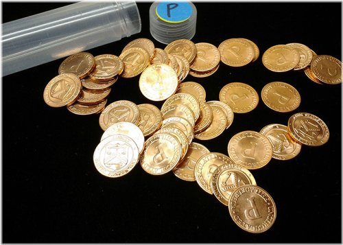 Philly Mint BU Roll of US Coins (1984-1999) in Tube