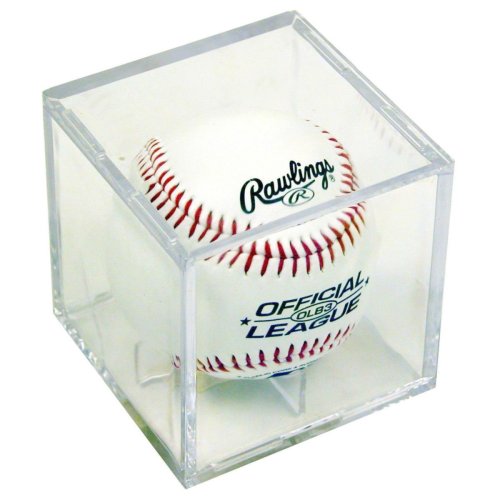 Clear Diamond Baseball Display Case