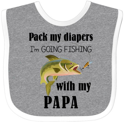 Grandchild's Fishing Adventure Bib Set