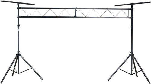 Mobile Truss and Lighting System with Tripod and Cross Beam