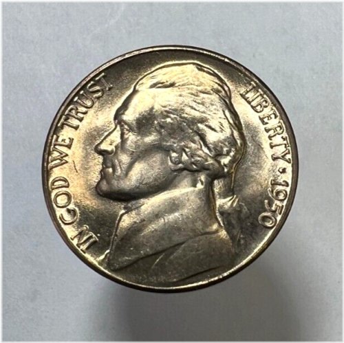 1950 D BU UNC Jefferson Nickel from Original Roll