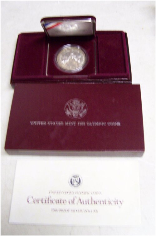 1988 Olympic Silver Dollar Proof Set