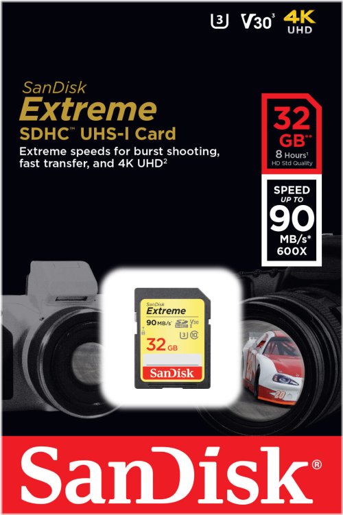 UltraSpeed 32GB Memory Card for Smartphones and Cameras