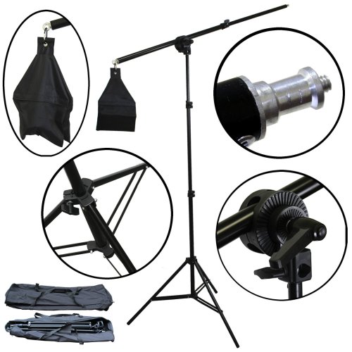 Overhead Pro Boom Light Stand with Adjustable Arm - Perfect for Studio Photography