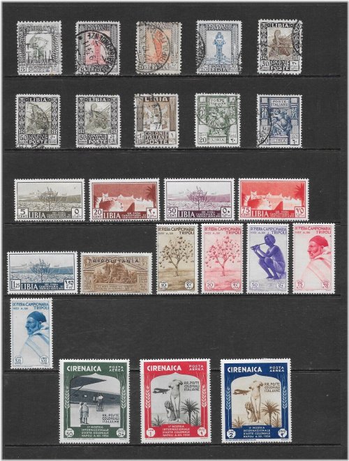Libyan Philatelic Collection: 1921-1939