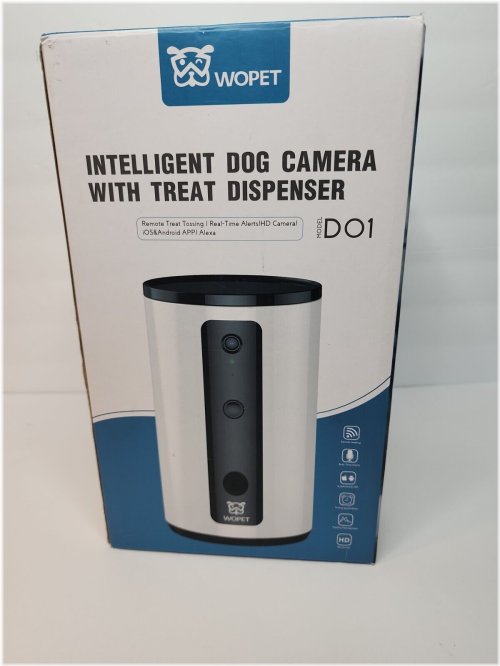 FetchCam Smart Pet Monitor with Treat Dispenser