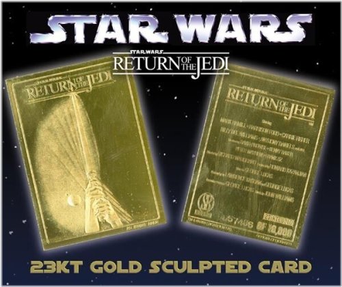 Golden Galaxy Jedi Card
