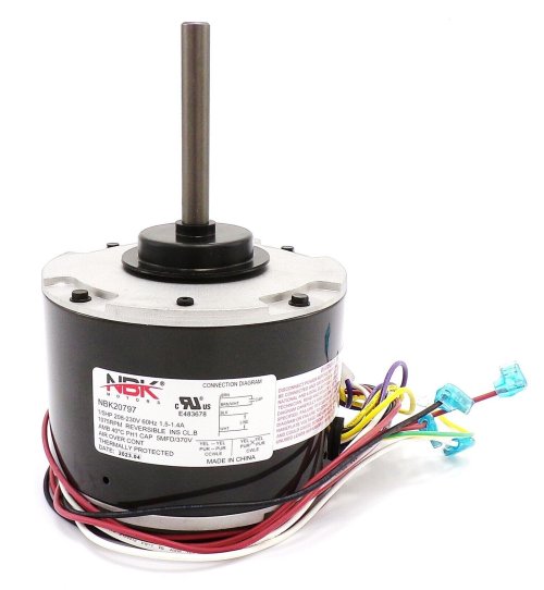 Fasco 1075 RPM Air Conditioner Fan Motor