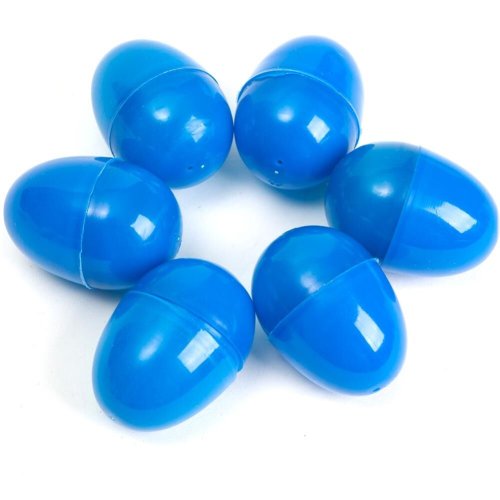 Blue Plastic Easter Vending Eggs Set