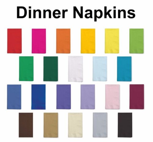 Solid Color Disposable Dinner Napkins