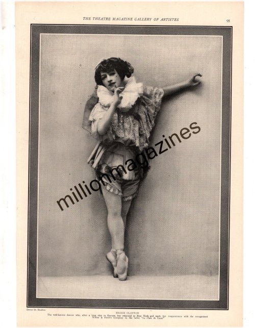 Moonlight Memories: 1912 Bessie Clayton Original Print