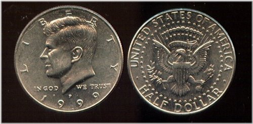 1999-P Kennedy Half Dollar - V947