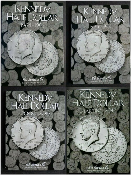 Kennedy Half Dollar Collection Binder