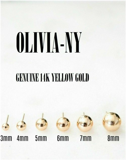 Golden Sphere Earrings