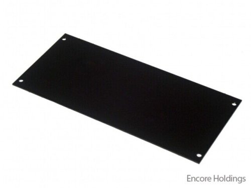 Console Filler Plate - Black
