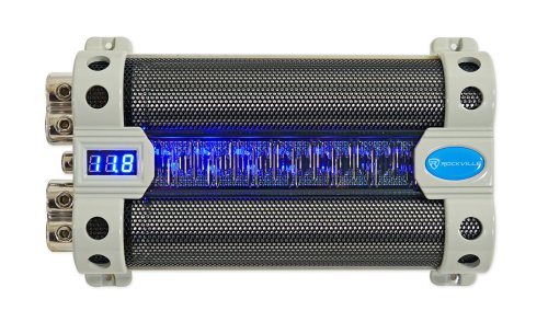 BlueVolt 50 - High-Capacity Car Audio Capacitor for Superior Sound Quality