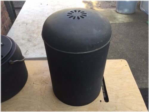 Ritter Model D Main Cover Body - Vintage Dental Air Compressor Parts (16")