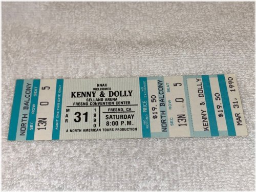 Legends of Country 1990 Concert Ticket