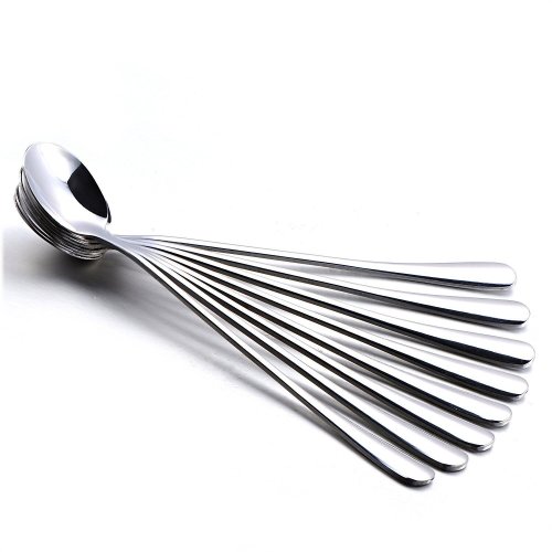 Stainless Steel Long-Handled Mixing Spoons