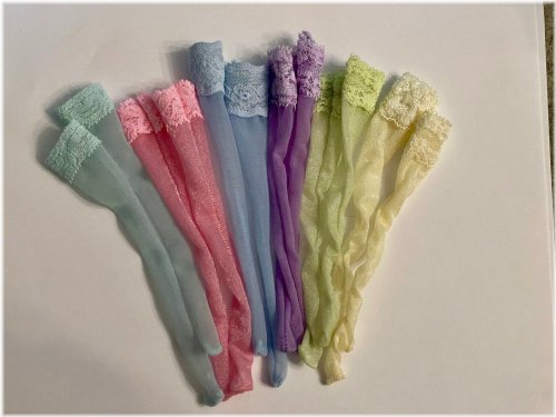 Pastel Doll Hosiery Set