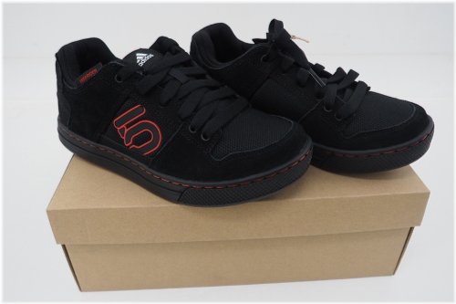 Freerider US 7 Flat Mountain Bike Shoes Black/Red Men's