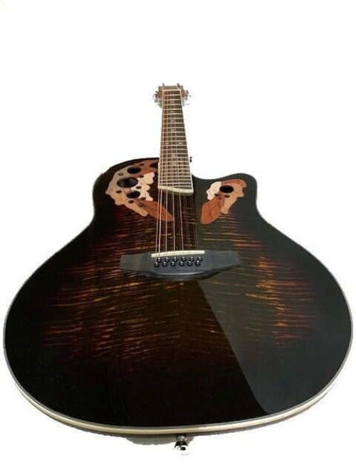 Flamed Ovatone 12-String Guitar