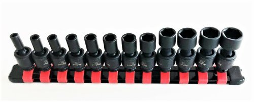 Blackhawk Metric Impact Flex Socket Set