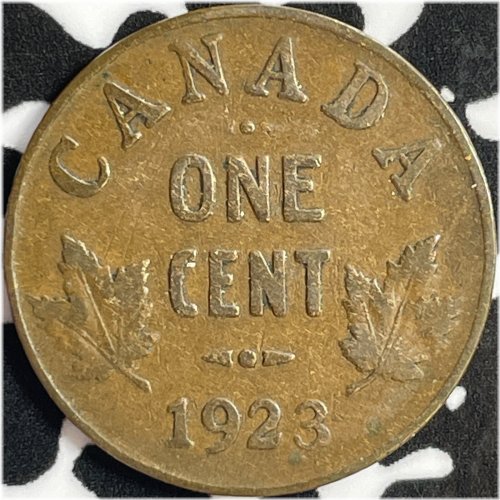 1923 Canadian Small Cent Lot#D9631 Key Date