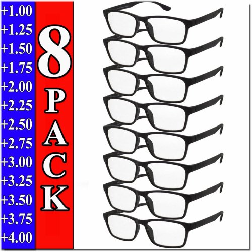 SquareSpecs Reading Glasses Set