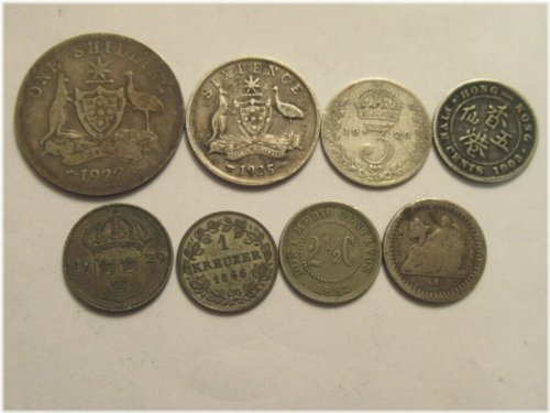 Global Silver Coin Assortment